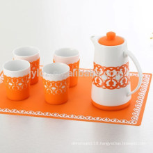 silicone tea set with high quality